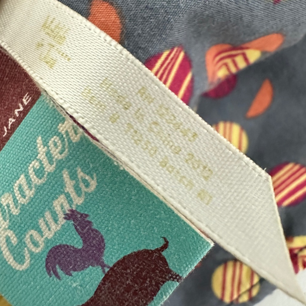 Matilda Jane Character Counts Girls Dress Size 6 Teacup Print A line Sundress - Picture 11 of 11